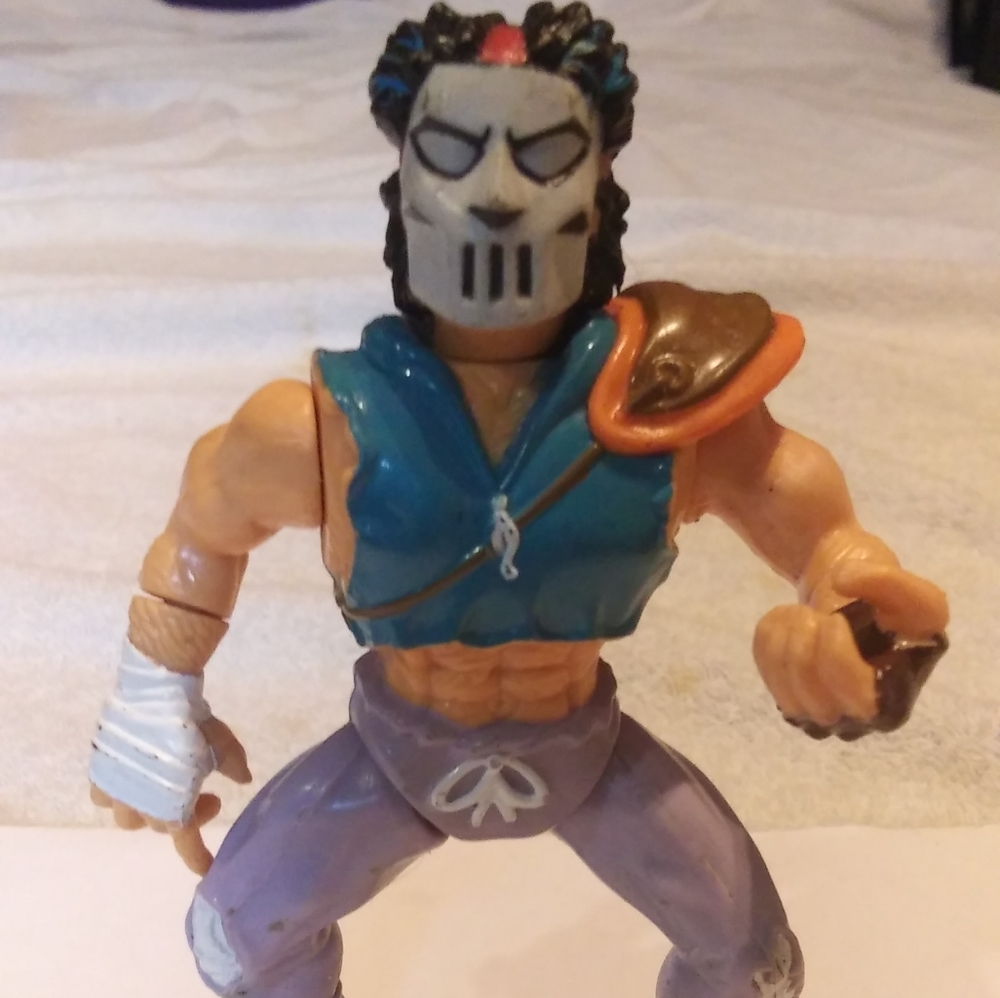 Antique Vintage 1989 Casey Jones TMNT Teenage Mutant Ninja Turtles